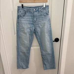 American Eagle Outfitters Light Blue Men's Straight Jeans